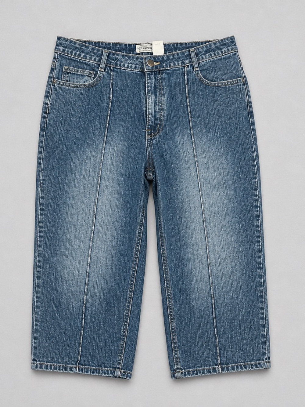 Woman’s St John Blue Denim Jeans with Front Seams